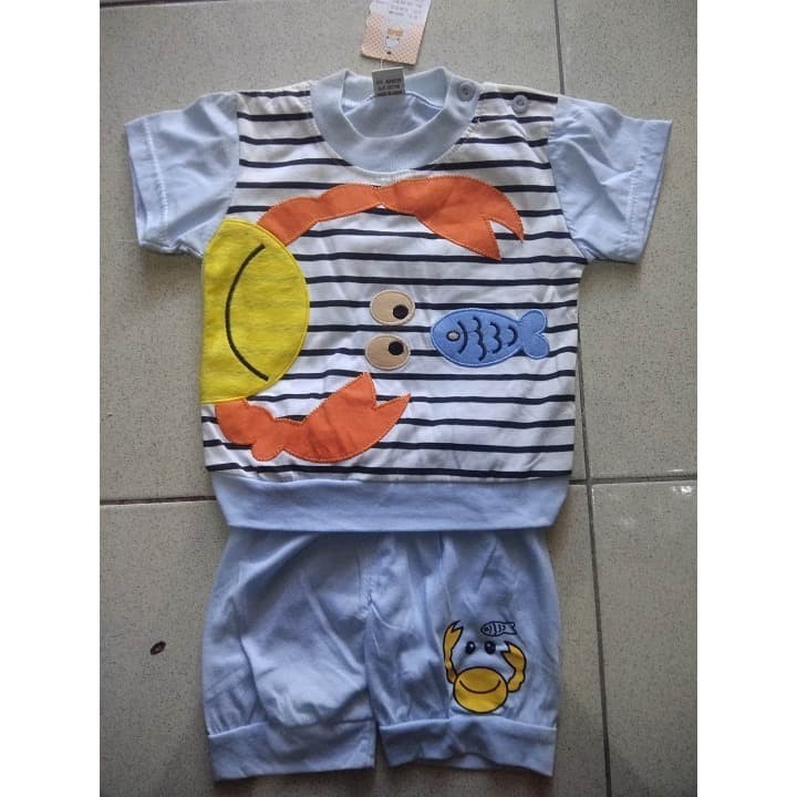 Obral Cuci  Gudang Setelan kaos anak