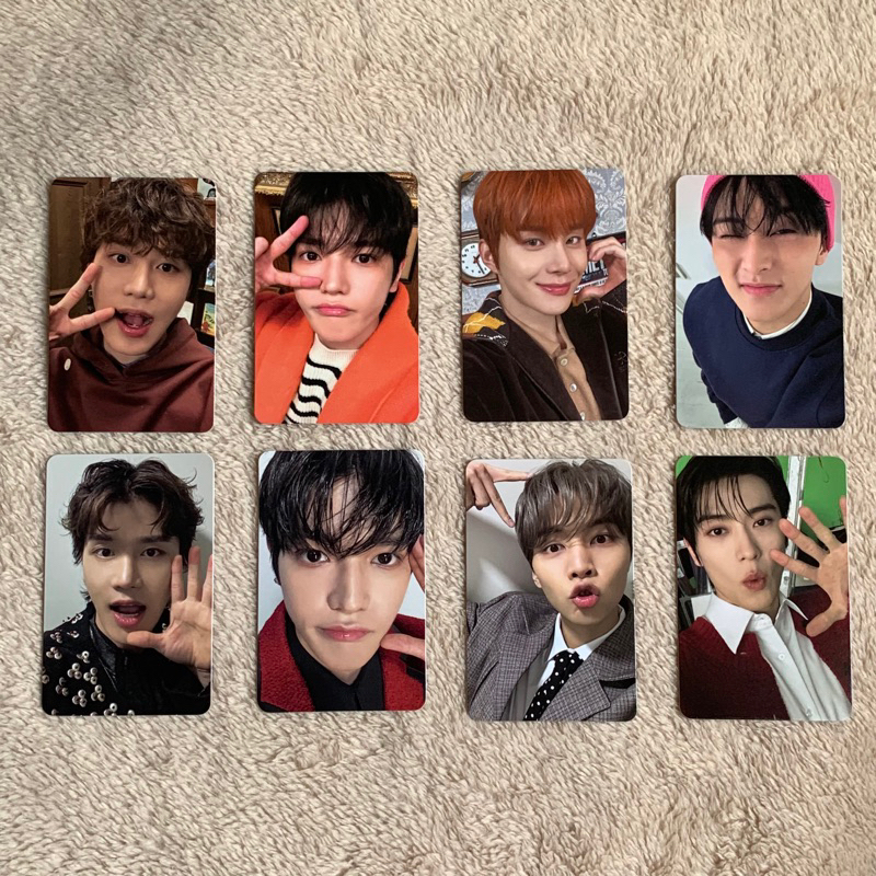 Photocard PC Jaehyun Taeyong Mark Jungwoo Johnny Taeil Be There For Me BTFM NCT127 Stereo A B Versio
