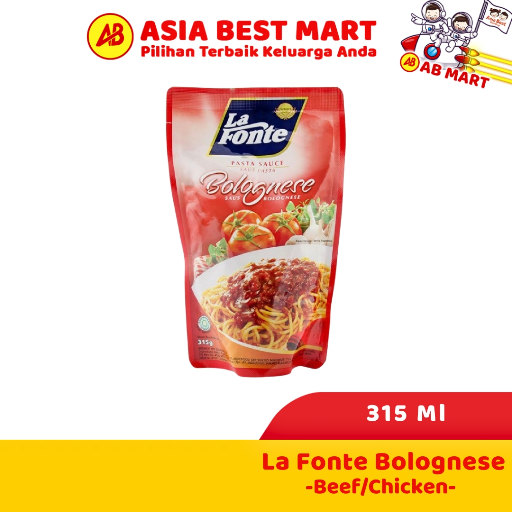 

La Fonte Bolognese Pasta Sauce 315Gr Bumbu Spaghetti