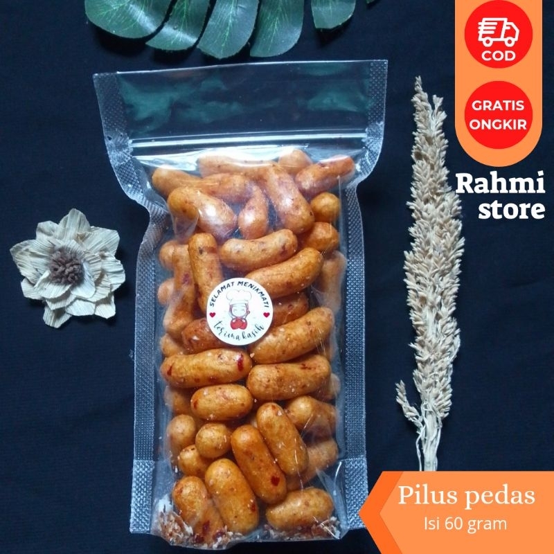 

Pilus pedas telur ikan gurih manis isi 60 gram | Aceh