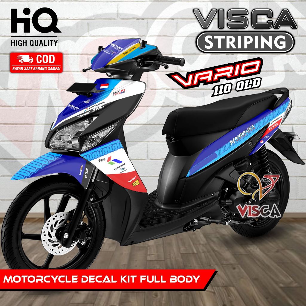 Decal Vario 110 Karbu Full Body - Stiker Vario 110 Karbu Full Body - Dekal Vario 110 Lama - Striping