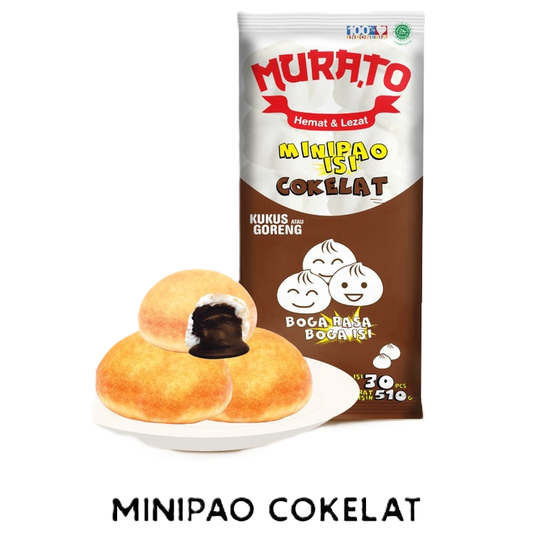 

MINIPAO COKLAT MURATO 30 PCS