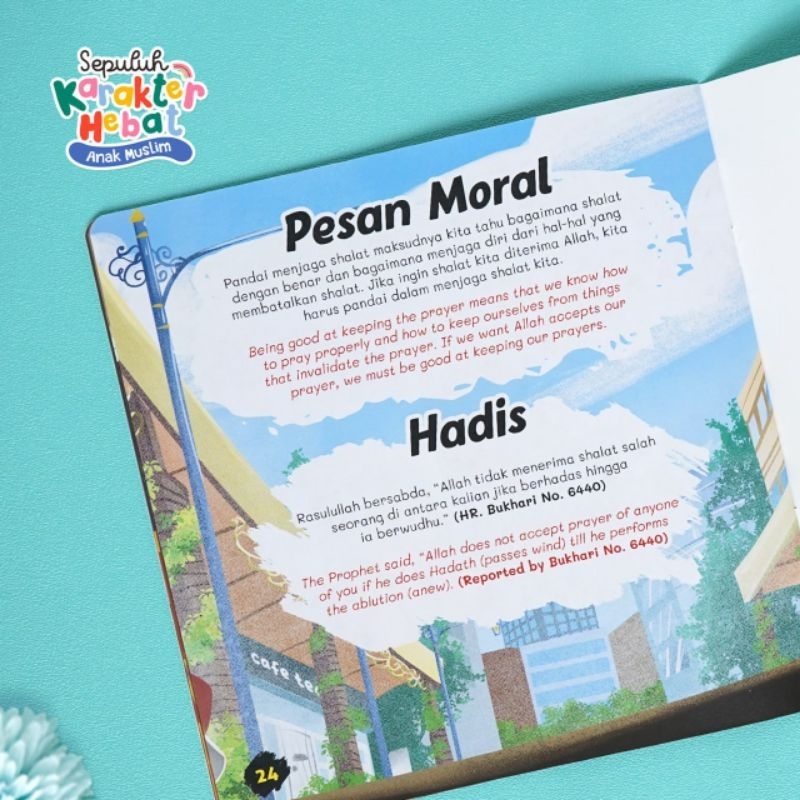 

Buku 10 Karakter Anak Muslim|Buku Edukasi Dengan Pesan Moral