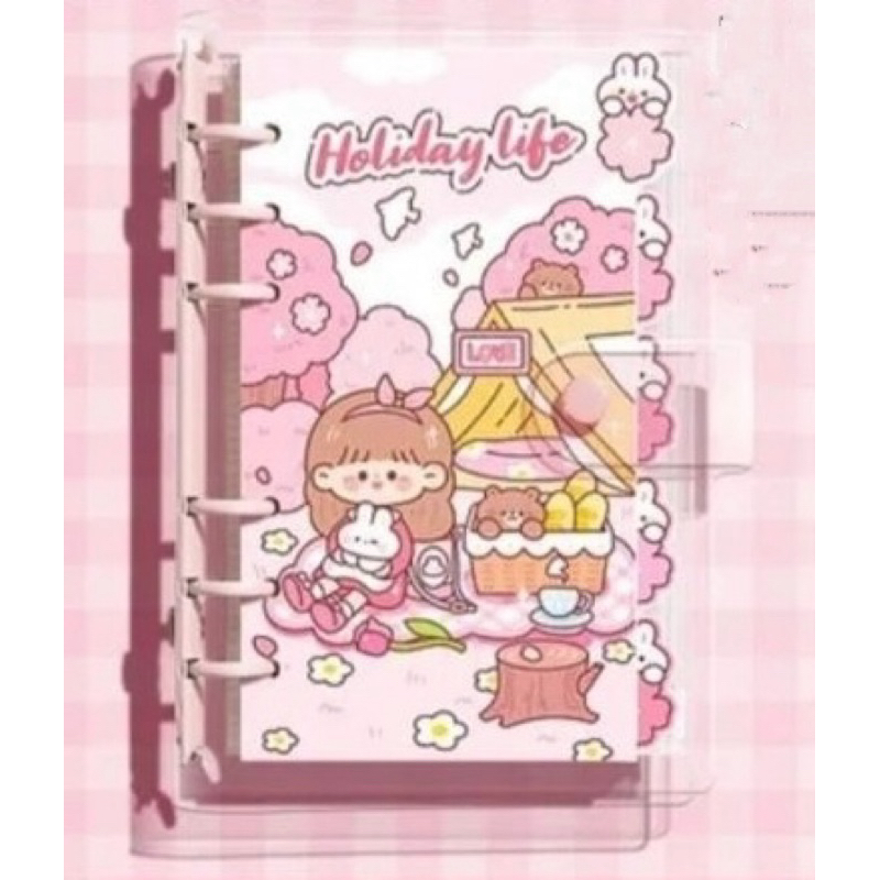 

Set Binder Notebook Warna Cute Cartoon