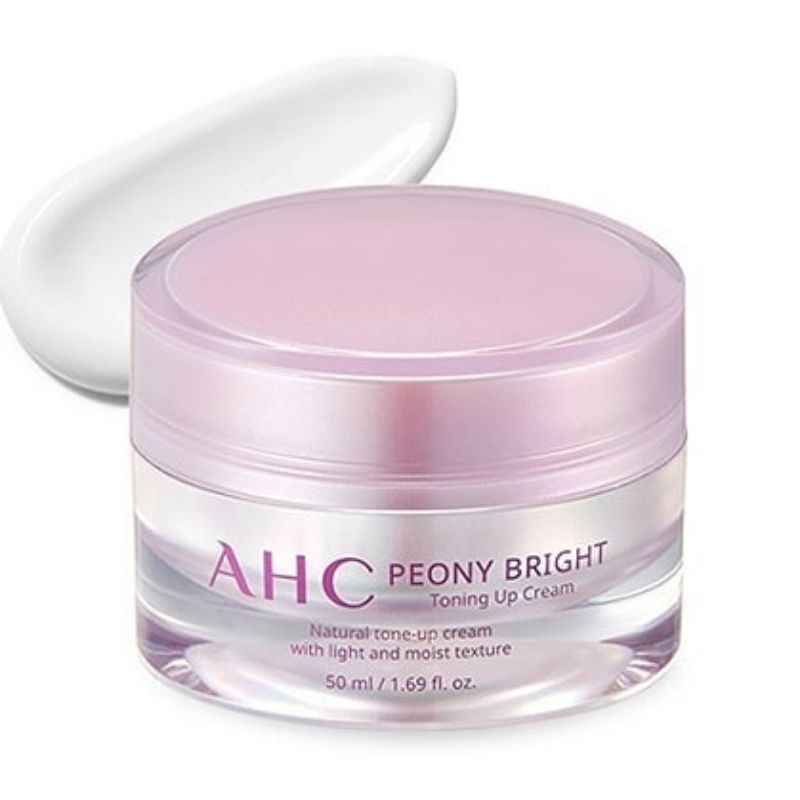 AHC Peony Bright Toning Up Cream 50 gr Ori Korea