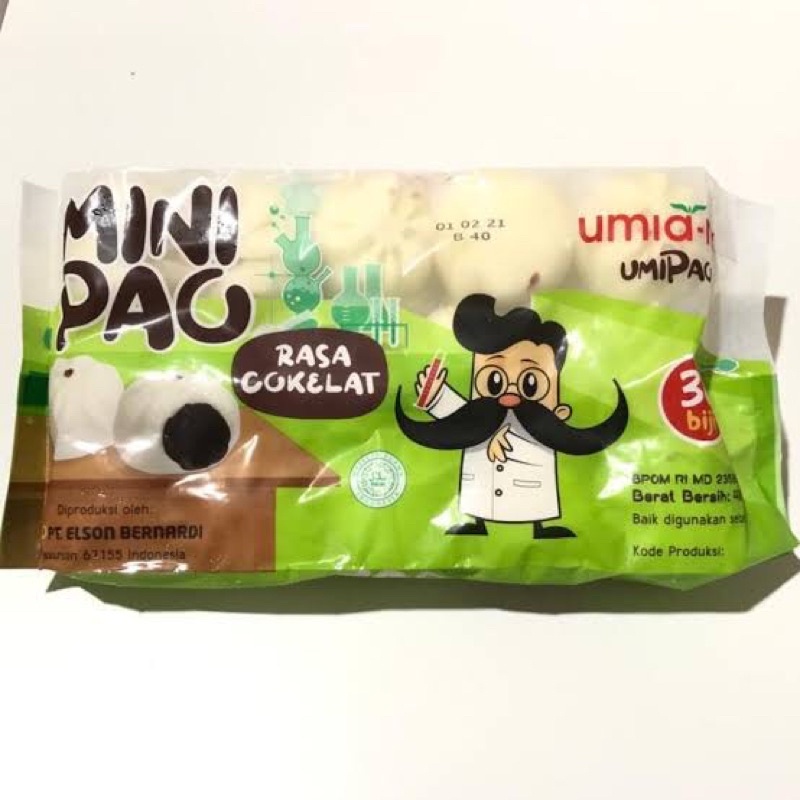 

UMIAMI MINIPAO COKLAT 30 PCS 480 GR