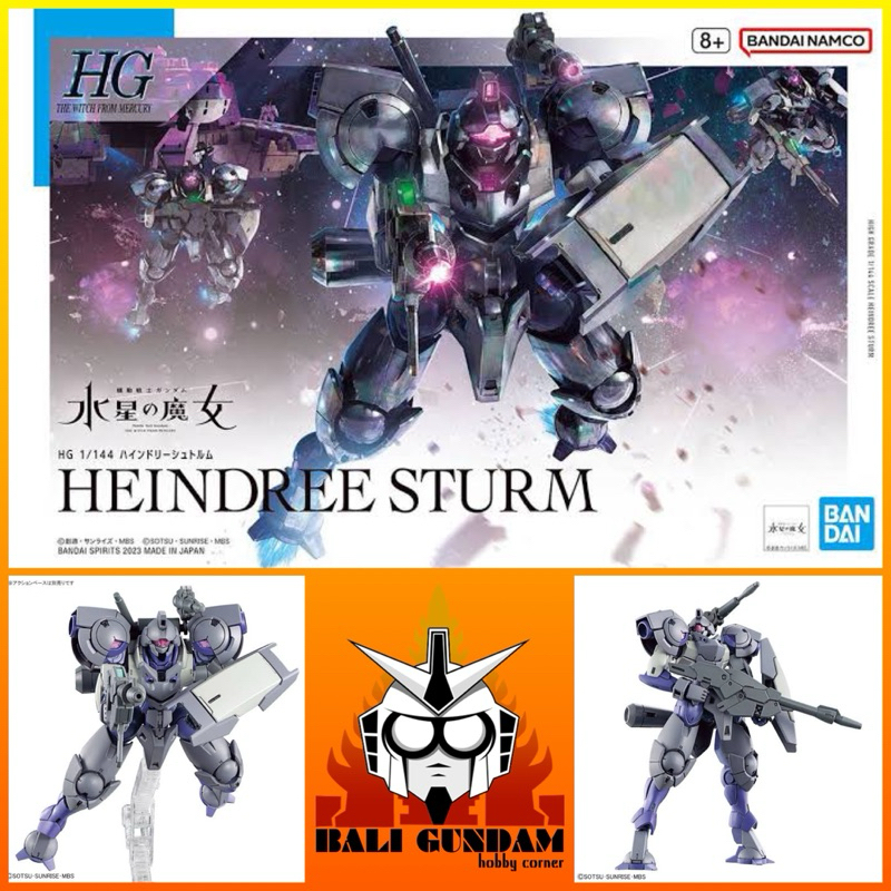 HG 1/144 CFP-013 HEINDREE STURM Bali Gundam Hobby Corner Bandai Original
