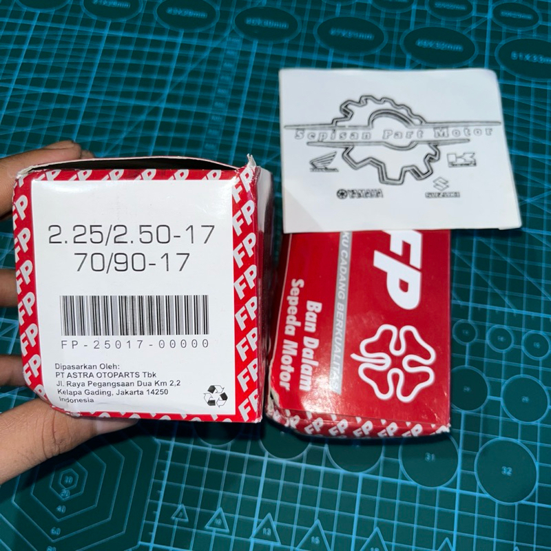 BAN DALAM FEDERAL 70/90 RING 17 - 225/250-17 ORIGINAL FEDERAL