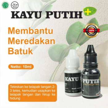 Minyak kayu Putih Plus Asli Binasyifa Minyak Pereda Batuk