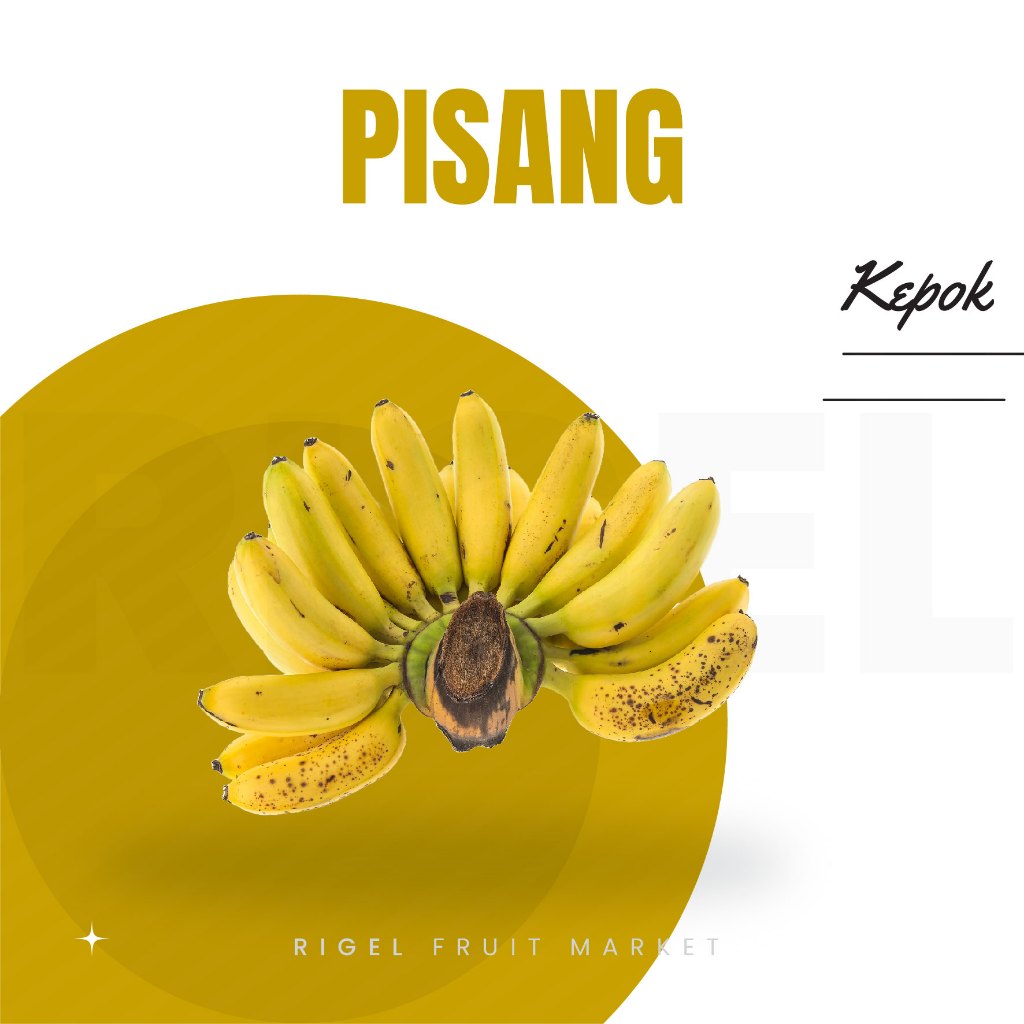

Pisang Kepok (per sisir)