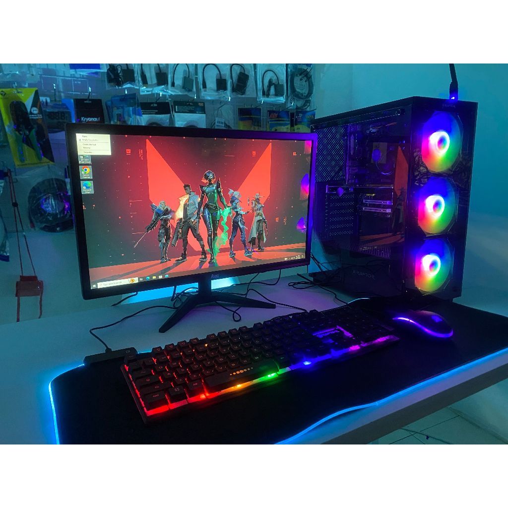 PC Gaming Fullset INTEL i3 10105F