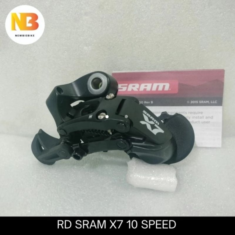 RD SRAM X7 10 Speed Short Cage Rear Derailleur sepeda MTB Gravel Original