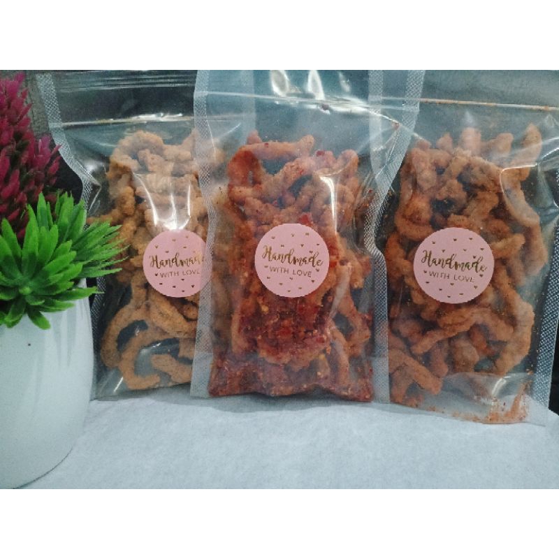 

Kripik Usus Ayam Crispy Balado 250gr NAYLA SNACK Enak,Halal dan Sehat