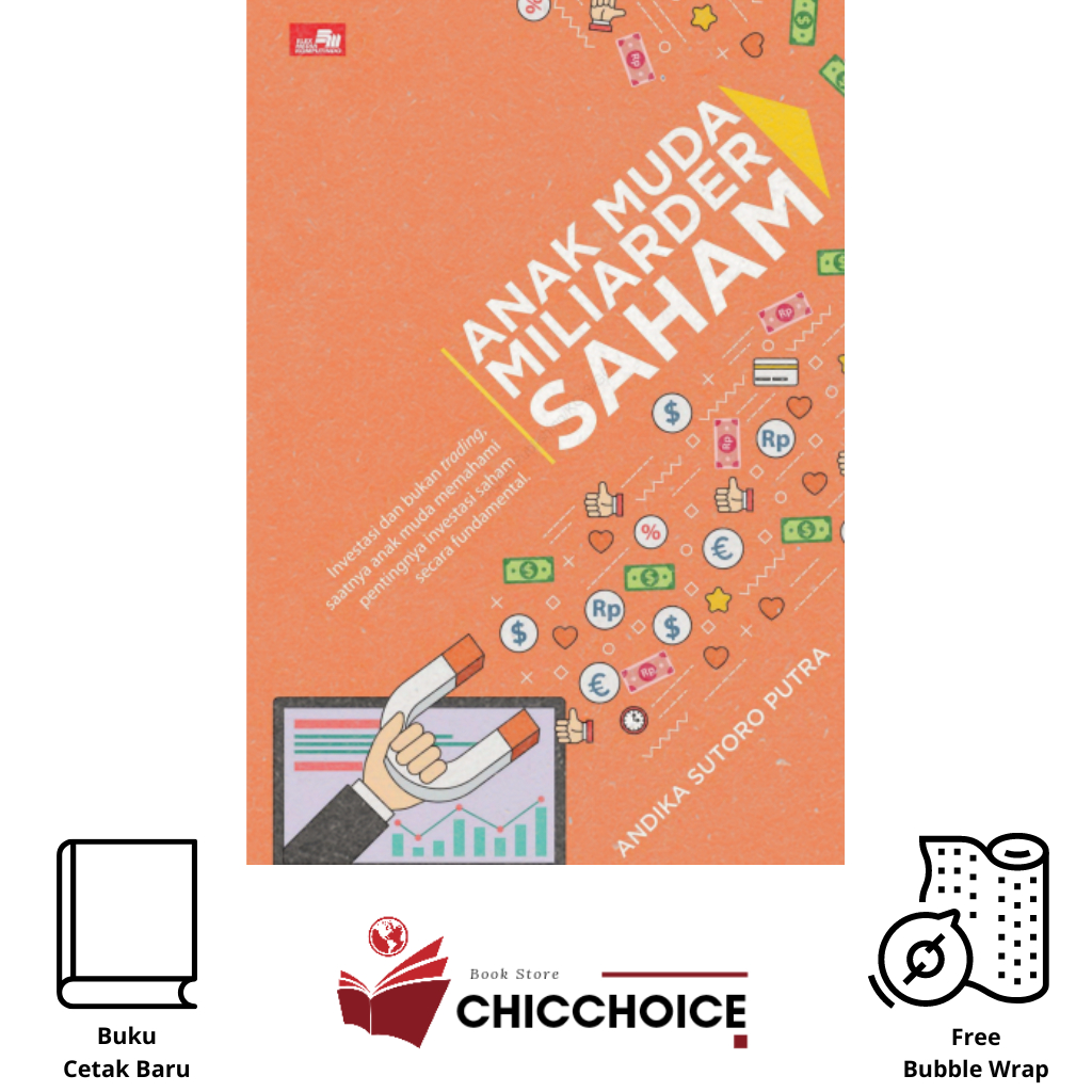 Buku Anak Muda Milyarder Saham ( Buku Saham, Trading, Buku panduan, Buku Bacaan, Buku )