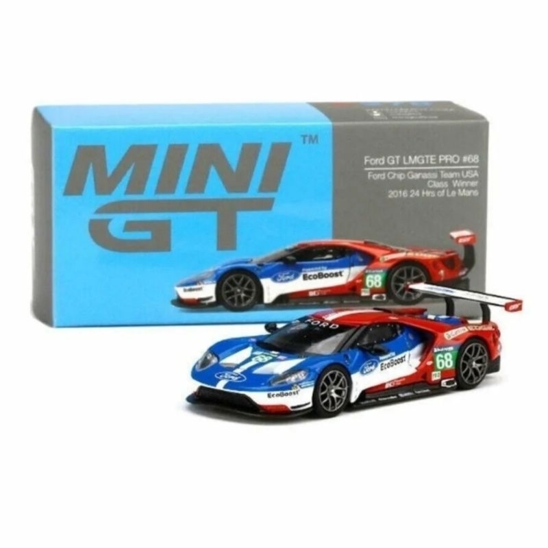 Minigt 1/64 diecast MGT00278L Ford GT LMGTE PRO #68 2016 24 Hrs of Le Mans