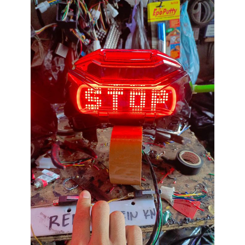 Stoplamp vario 160 custom