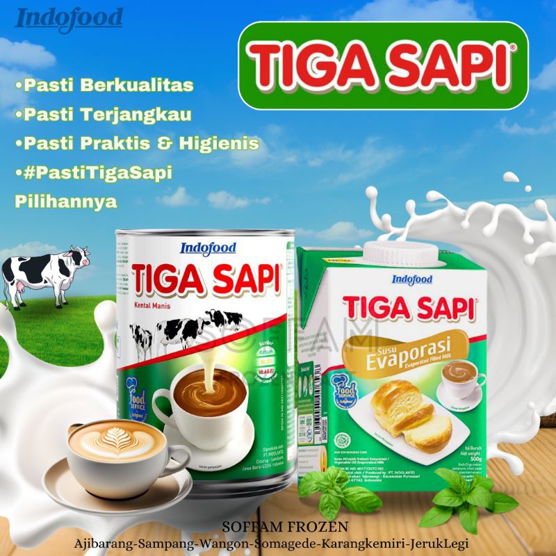 

SF | Indo Tiga Sapi KKM 490gr | Indo Tiga Sapi Evaporasi 500g