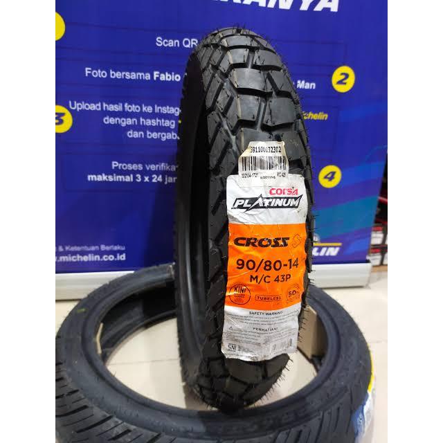 Ban Corsa Ring 14 Corsa Cross S 90/80-14 Tubeles