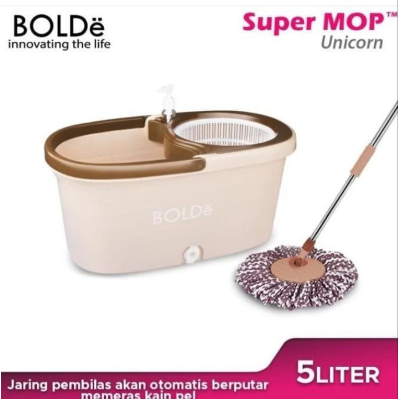 BOLDe Super Mop M 777 / Mop UNICORN KAPASITAS 6 LITER  Bolde super mop