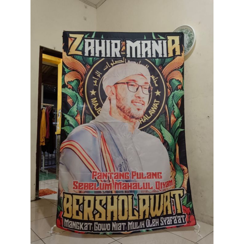 BENDERA SHOLAWAT AZ ZAHIR ZAHIR MANIA