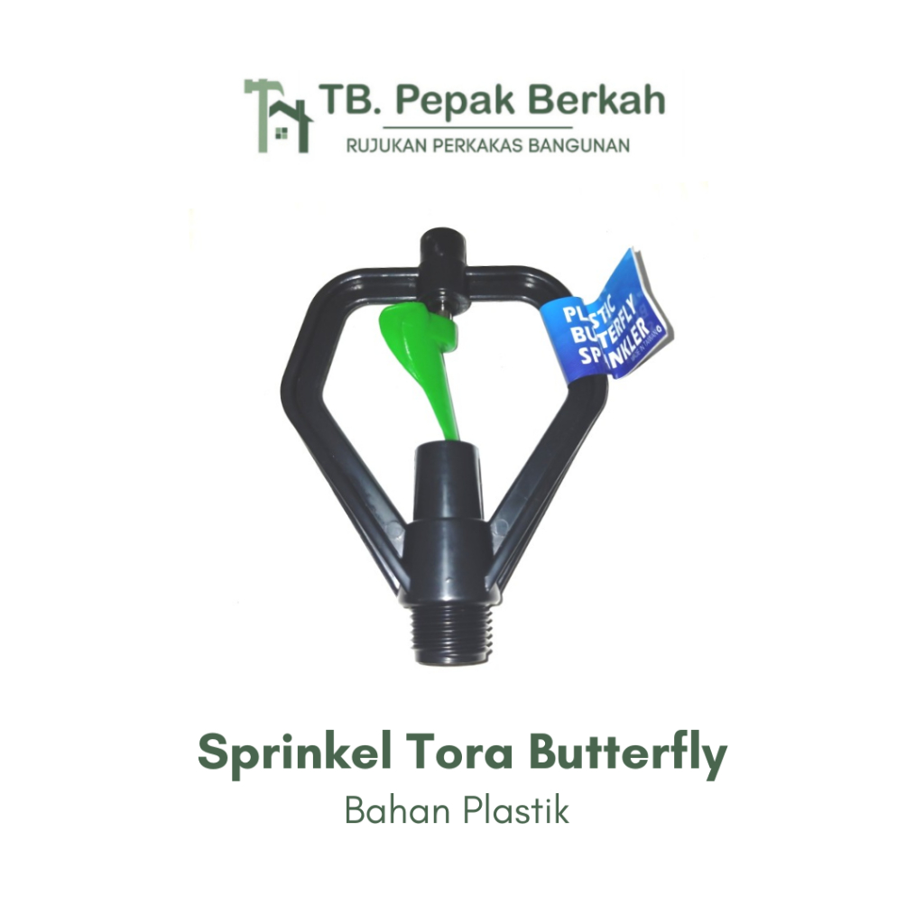 Sprinkler Taman Kupu Kupu TORA / Butterfly Revolving Sprinkler