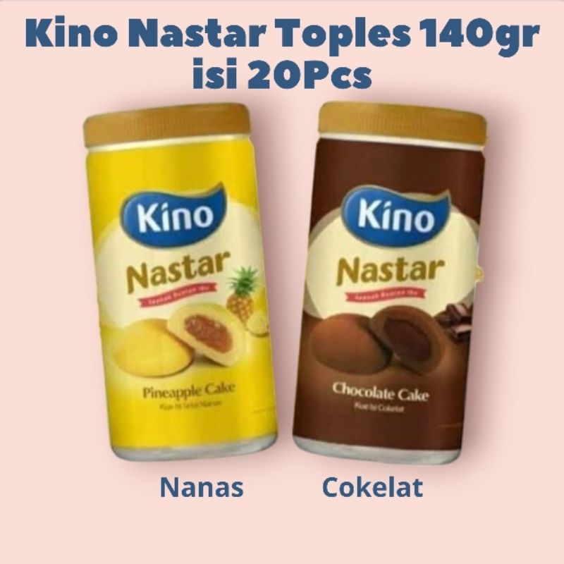 

KINO NASTAR TOPLES 140gr Isi 20 Pcs - Nanas, Cokelat cokat