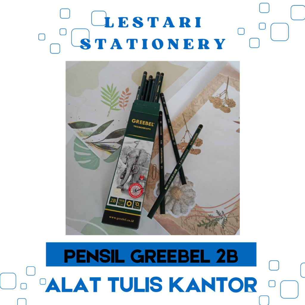 

Pensil Greebel 2B Lestari Stationery