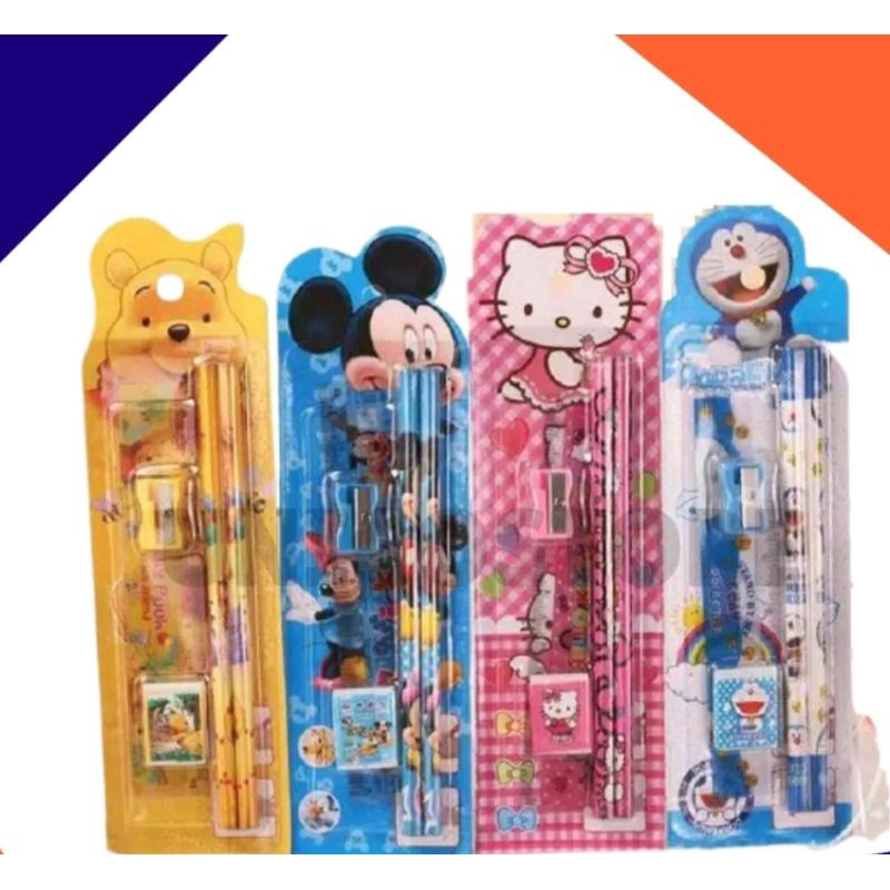 

SET ALAT TULIS SEKOLAH 5 in 1 KARAKTER LU/MINI STATIONARY