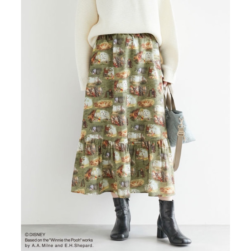 Vintage Skirt Rope Picnic X Winnie The Pooh
