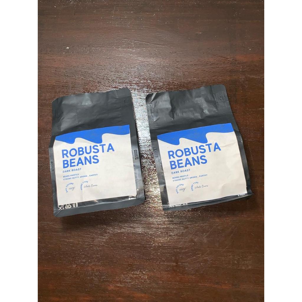 

Kopi Robusta 250 gr, biji/bubuk - Biji/Beans