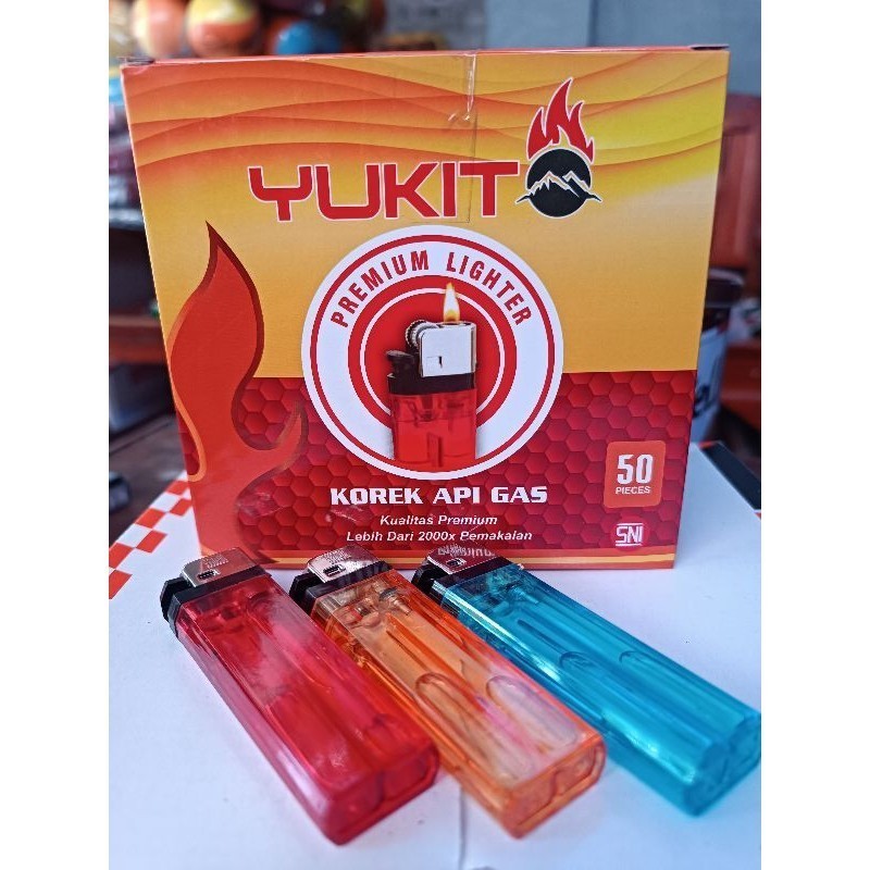 yukit Premium Lighter Korek Api Gas