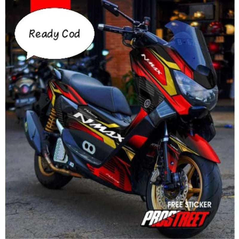decal nmax old full body stiker variasi motor yamaha nmax 2016-2019