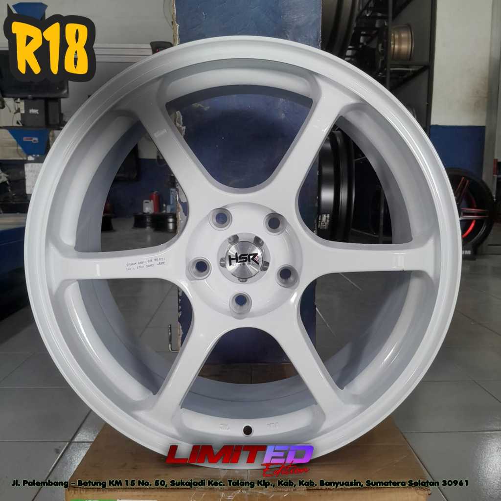 Velg Mobil HSR YUZAWA R18 Cocok Untuk Mobil Terios Rush Expander Crv Brv Dall Pelek Racing HSR Origi