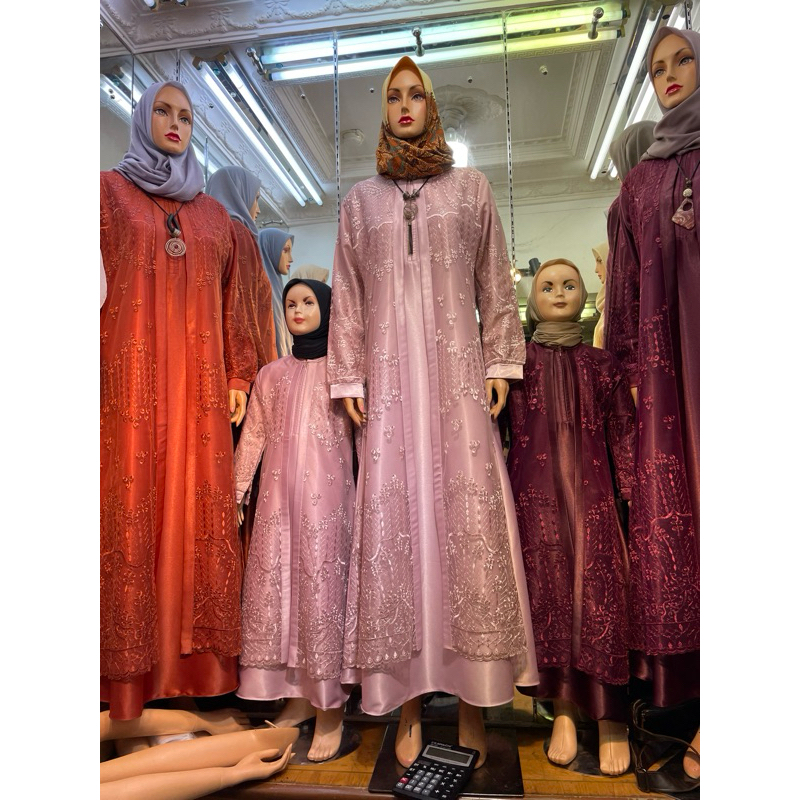 Gamis coupel IBU Dan ANAK , UDH DAPAT 2 BAJU YAH