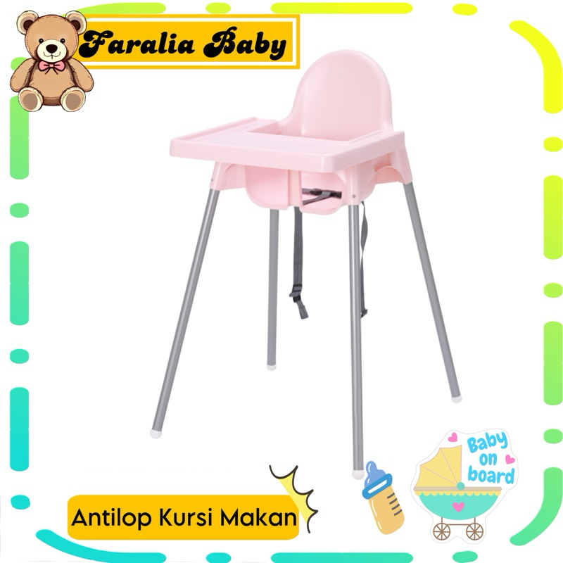 Antilop Kursi Makan Bayi Anak High Chair Baby Ikea