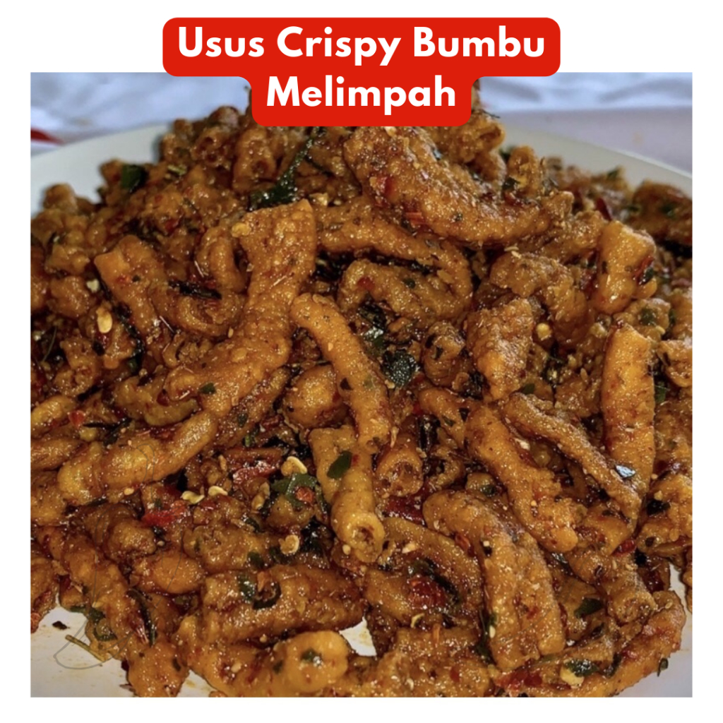 

Usus Krispy Krispi Pedas Daun Jeruk Samarinda Kalimantan Timur 110 gr