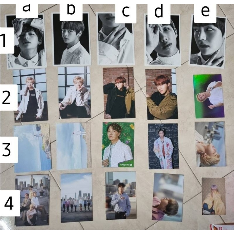 POSTCARD BTS OFFICIAL
