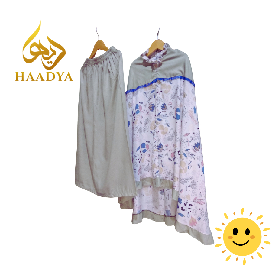 Haadya Humaira Mukena Anak Bahan Rayon 3 - 5 Tahun - Green