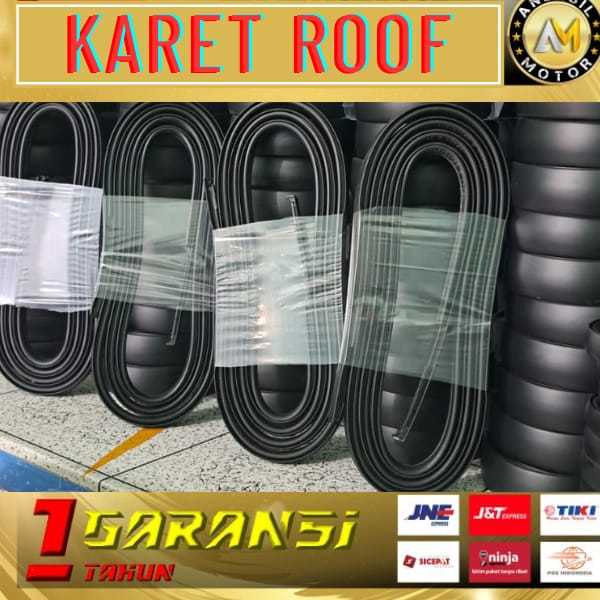 karet roof / list moulding atap mobil rush / terios thn 2002 - 2018