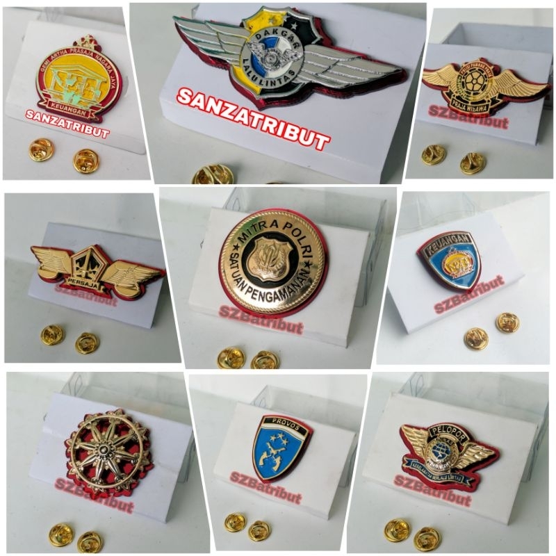 Pin Keuangan | Wing Pol Pp | Dakgar | Persaja Jaksa | Provos | Roda Cakra