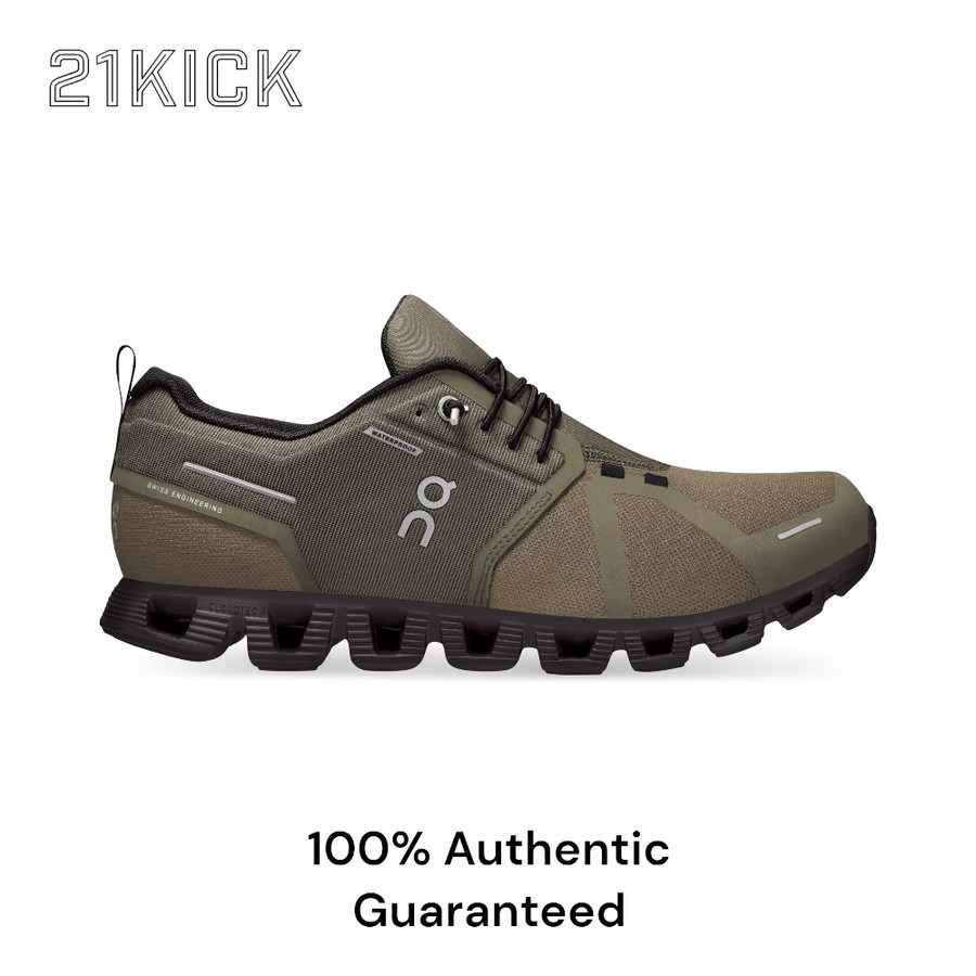 On Running Cloud 5 Olive Waterproof (59.98840) 100% Original