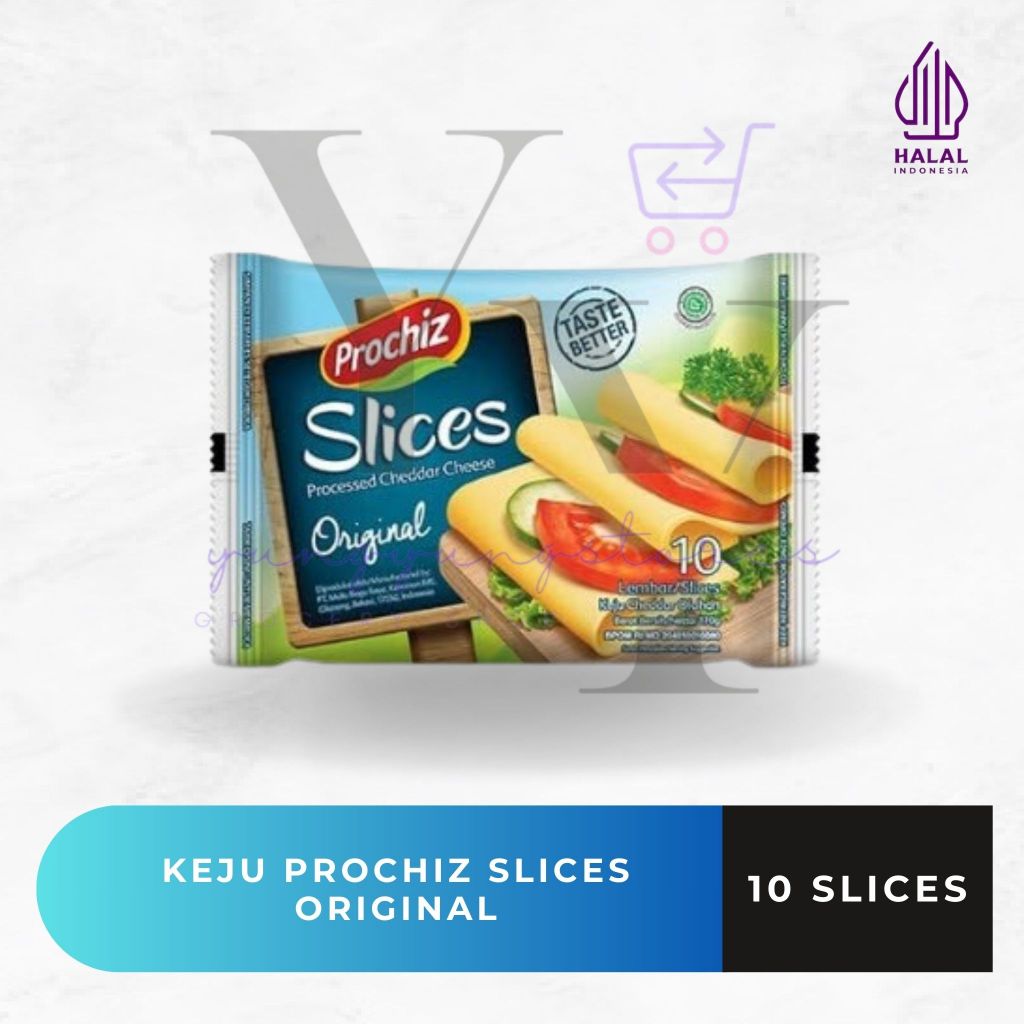 

Keju Prochiz Slice Cheddar Original Isi 10 160 gram