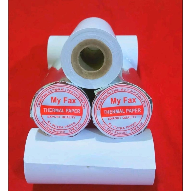 

kertas struk thermal polos 80x40mm 10 RoLL