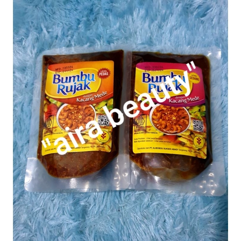 

Bumbu Rujak Kacang Mede&Terasi rasa menyegarkan bikin ketagihan ukuran 300 gram