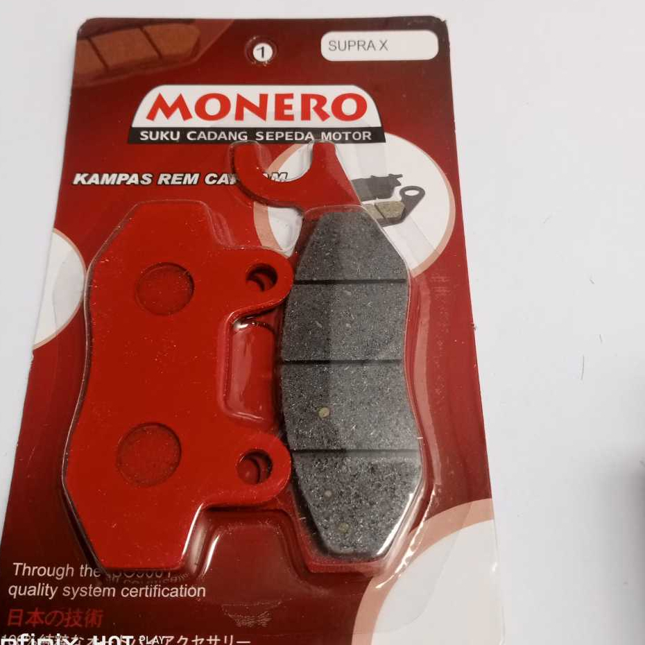 10 set Dispad SUPRA X Kampas Rem Cakram Depan SUPRA X