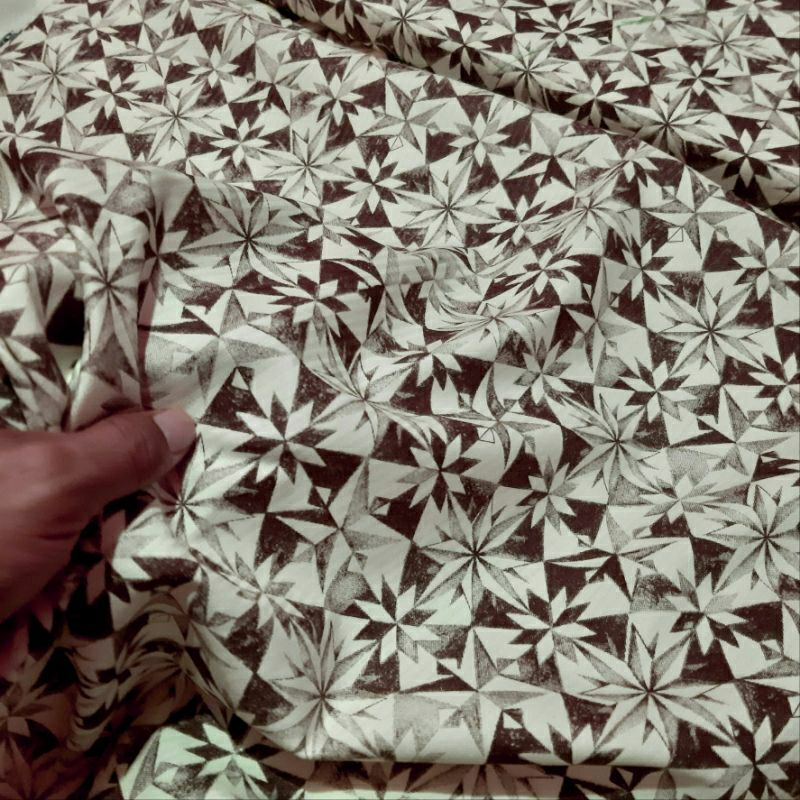 bahan kain katun twill premium ex garment branded grade a