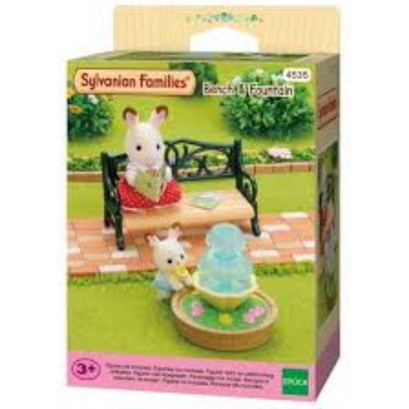 Sylvanian Families - Bench & Fountain