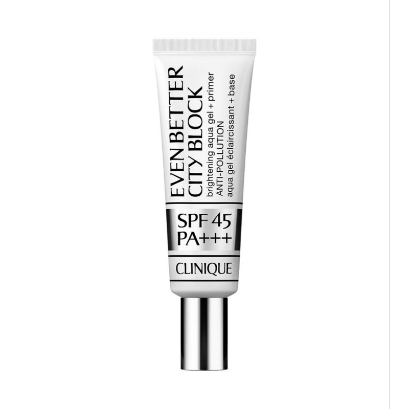 Clinique Even Better City Block Brightening Aqua Gel + Anti Pollution Primer Makeup Make Up Base SPF