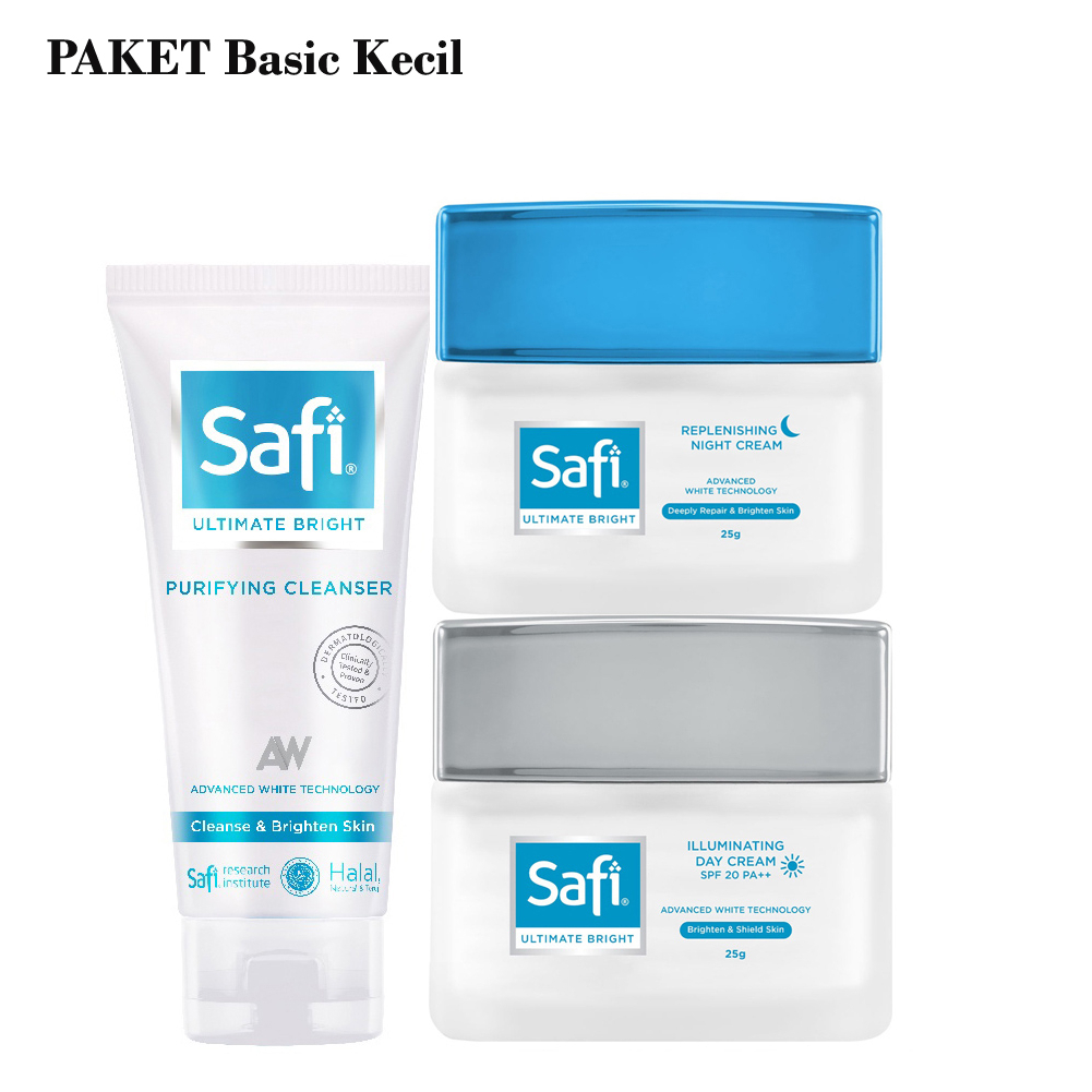 PAKET Safi Ultimate Bright Skin Care Series Untuk Kulit Kusam