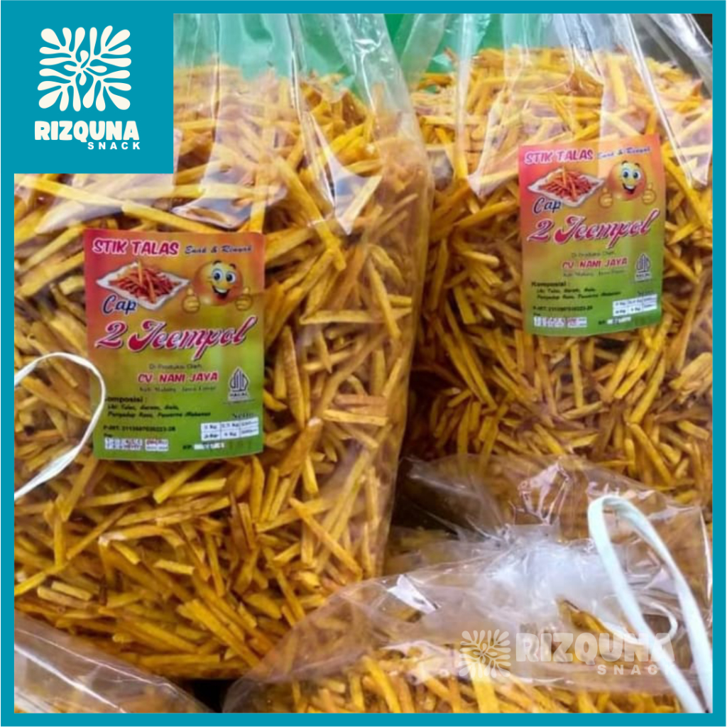 

KERIPIK TALAS STICK ENAK GURIH 500 GRAM 1000 GRAM Stik Talas
